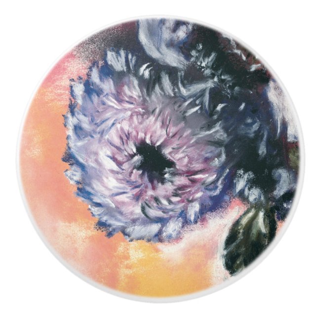 Grace of Filigree Ceramic Knob (Front)