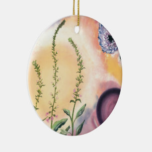 Grace of Filigree Ceramic Tree Decoration