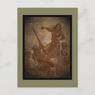 Grace O'Malley Pirate Queen Postcard
