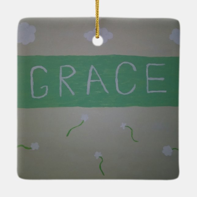 Grace Ornament (Back)