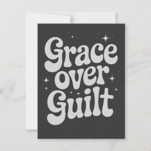 Grace Over Guilt Postcard