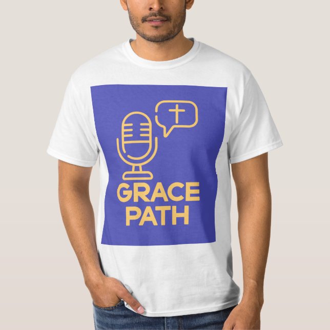 Grace Path Men's Basic T-Shirt (Front)