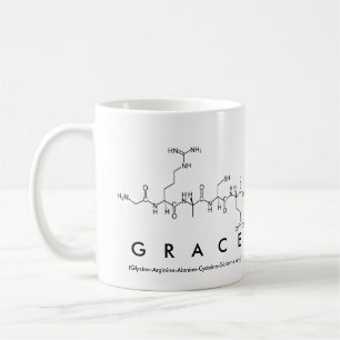 Grace peptide name mug