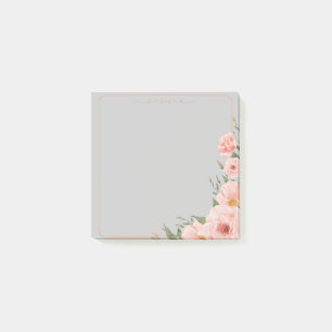 Grace & Petals – Elegant Post-it Notes