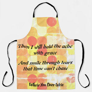 Grace Through the Ache, Cooking with Heart Apron