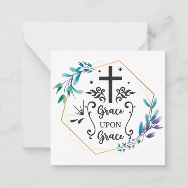 Grace Upon Grace Card (Front)
