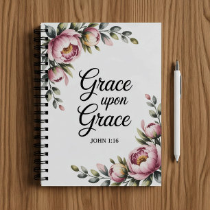 Grace upon grace. Christian faith notebook