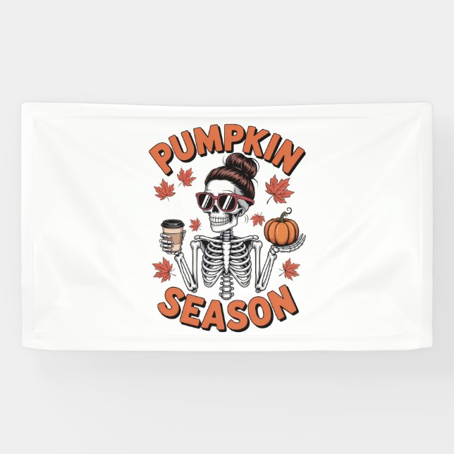 Grace Upon Grace Fall Pumpkin Banner (Horizontal)