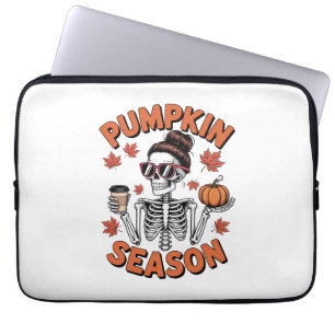 Grace Upon Grace Fall Pumpkin Laptop Sleeve