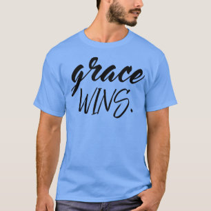Grace Wins Gods Amazing Grace Christian Gift Faith T-Shirt