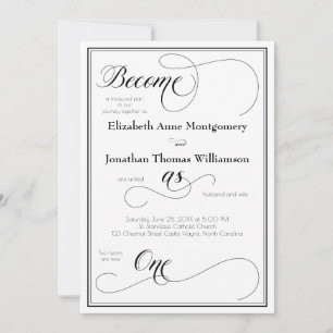 Graceful Become as One Christian Wedding