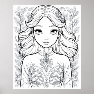 Graceful Bloom: A Symbol of Natural Elegance Poster