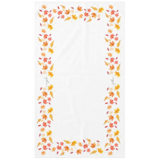 Graceful Fall Leaves tablecloth