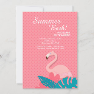 Graceful Flamingo Invitation