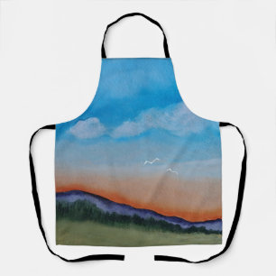 Graceful Gloiwng Hills Apron