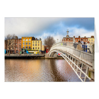 Graceful Ha'Penny Bridge - Dublin, Ireland