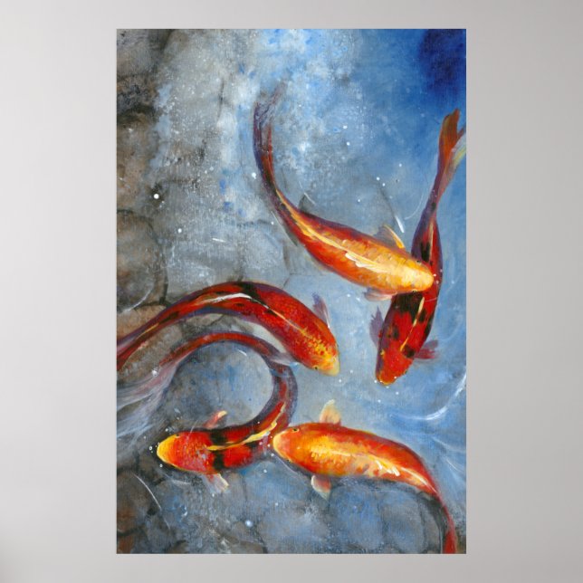 Graceful Koi I Poster (Front)