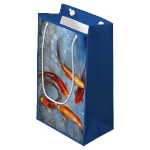 Graceful Koi I Small Gift Bag
