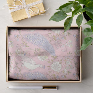 Graceful Peacock ornament  Tissue Paper