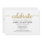 Graceful Script Editable Colour Graduation Invite