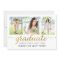Graceful Script Editable Colour Graduation Invite