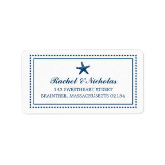 Graceful Starfish | Mailing Address Label