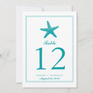 Graceful Starfish   Table Number