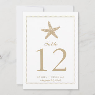 Graceful Starfish   Table Number