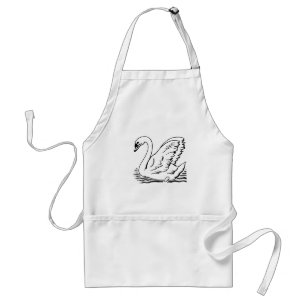 Graceful Swan Standard Apron
