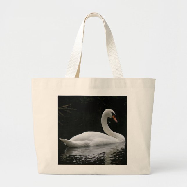 Graceful White Swan Bag (Front)