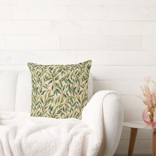 Graceful Willow Branches Cushion (Couch)