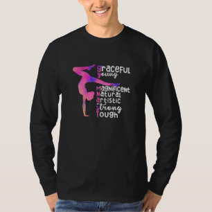Graceful Young Magnificent Natural Gymnast Definit T-Shirt