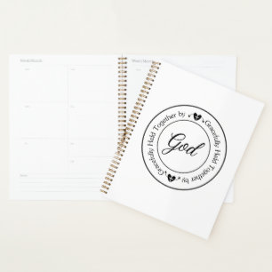 Gracefully Held Together by God Planner