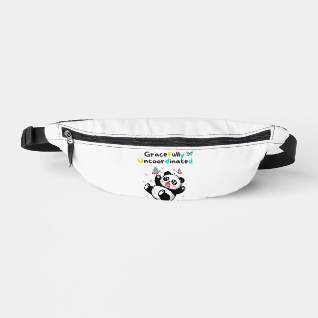 Gracefully Uncoordinated Cute Panda Bum Bags (Front)