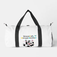 Gracefully Uncoordinated Cute Panda