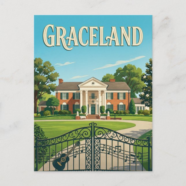 Graceland Postcard (Front)