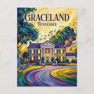 Graceland Tennessee Postcard