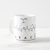 Gracelyn peptide name mug (Front Left)