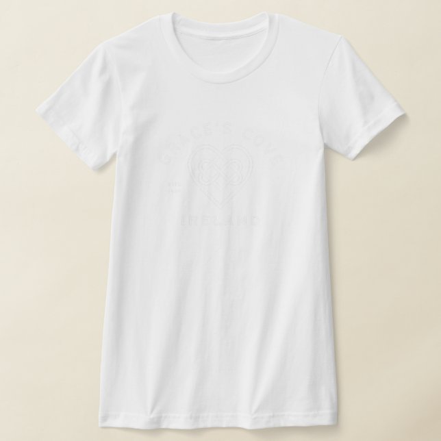 Grace's Cove Heart T-shirt (Laydown)