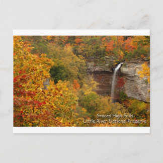 Graces High Falls Postcard