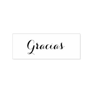 Gracias - Rubber stamp