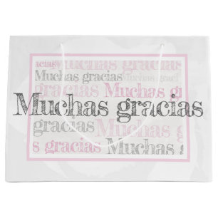 Gracias/ Spanish thank you gift bag