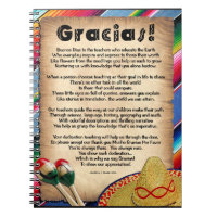 Gracias Teacher Appreciation Poem