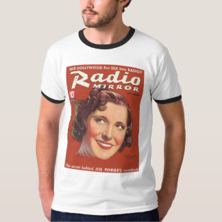 Gracie Allen Radio Mirror Mag Cover 1936 T-Shirt