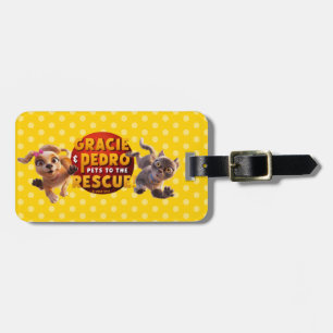 Gracie & Pedro Adventure Awaits Luggage Tag