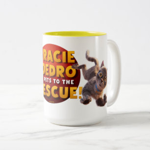 Gracie & Pedro Adventure Awaits Two-Tone Coffee Mug