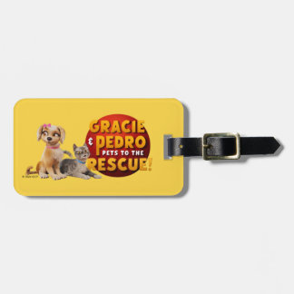 Gracie & Pedro Dynamic Duo Luggage Tag