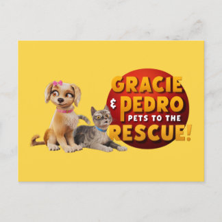 Gracie & Pedro Dynamic Duo Postcard