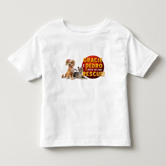 Gracie & Pedro Dynamic Duo Toddler T-Shirt (Front)