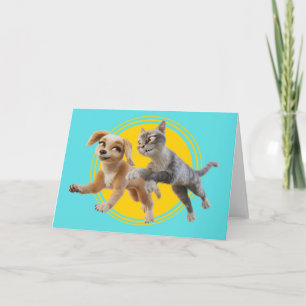 Gracie & Pedro Unleashed Card